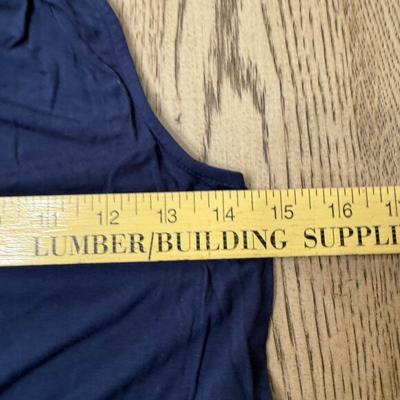 ModCloth Navy‎ Blue Familiar Feeling Sleeveless Top XXS NWT - Picture 7 of 10